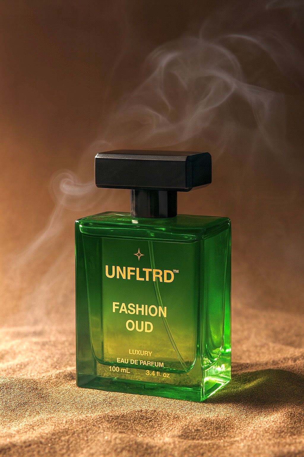 FASHION OUD – EAU DE PARFUM | 100 ML | UNISEX | Floral | Musky | Smoky | Spicy Clove | Bergamot | Rose | Cypriol | Patchouli | Leather
