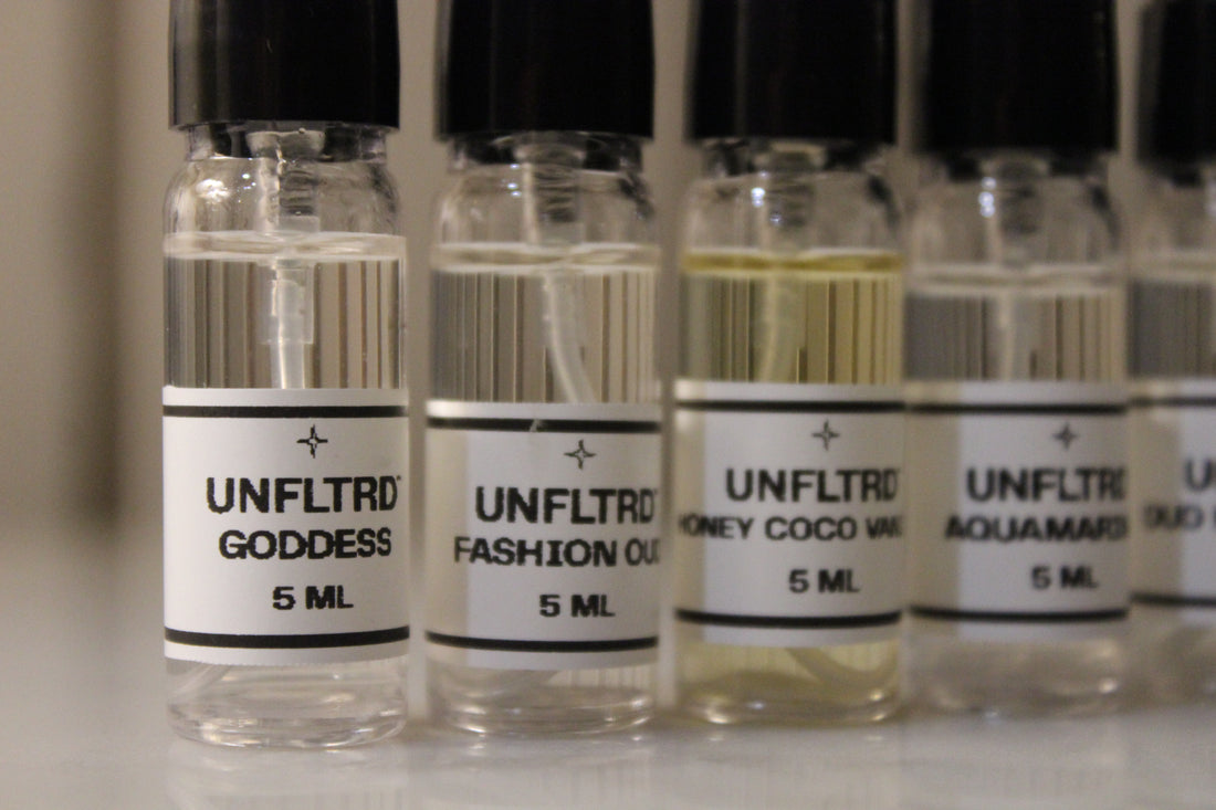 SAMPLER SET -  5 x 5 ML | All Variants | 200+ Sprays | Experience Our Entire Range