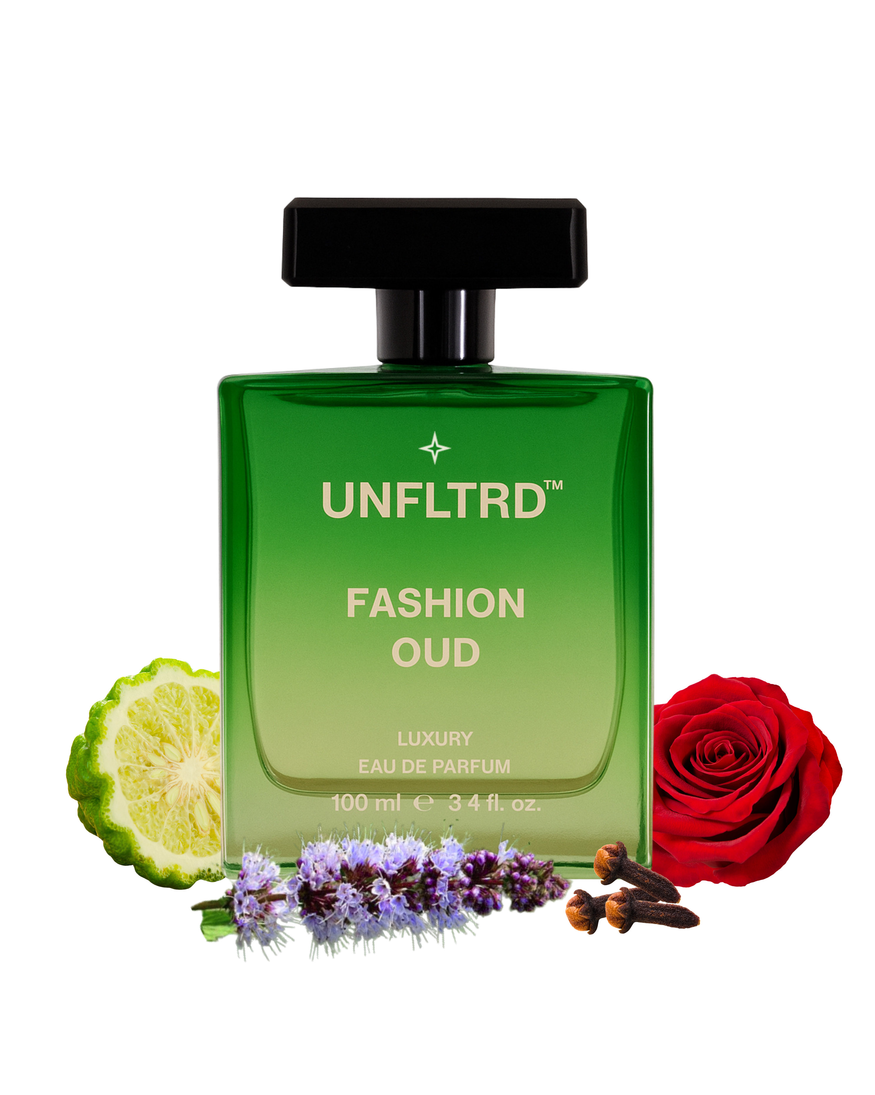 FASHION OUD – EAU DE PARFUM | 100 ML | UNISEX | Floral | Musky | Smoky | Spicy Clove | Bergamot | Rose | Cypriol | Patchouli | Leather