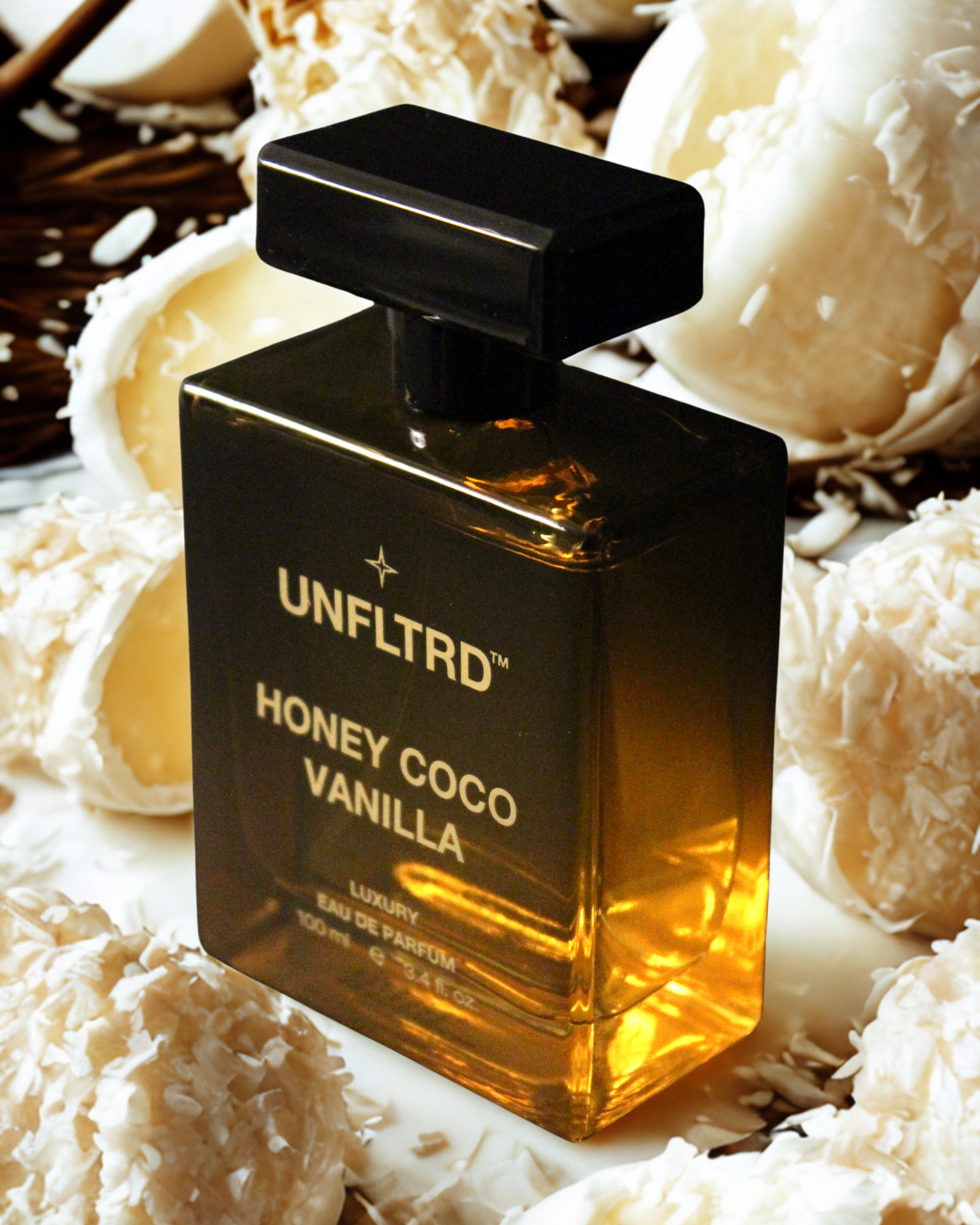 HONEY COCO VANILLA – EAU DE PARFUM | 100 ML | UNISEX | Sweet | Gourmand | Honey | Coconut | Caramel | Vanilla | Grapefruit | Musk